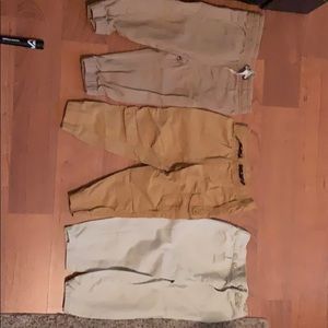 Toddler khaki pants lot
